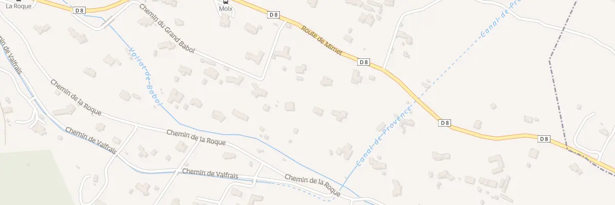 Plan du 1784A Rte de Mimet à Simiane-Collongue