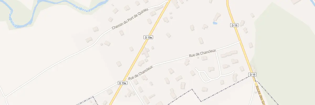 Plan du 232 Rue de Chancieux à Montagnieu