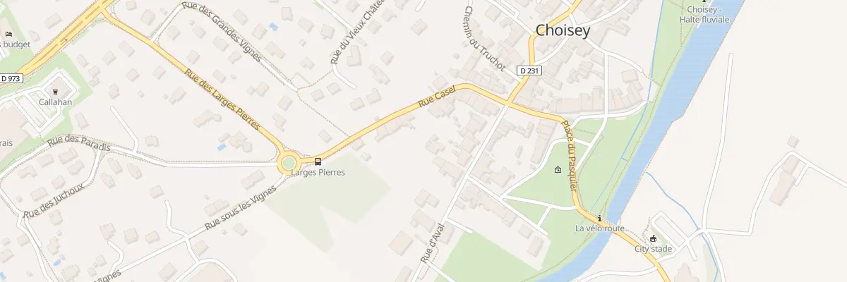 Plan du 21 Rue Casel à Choisey