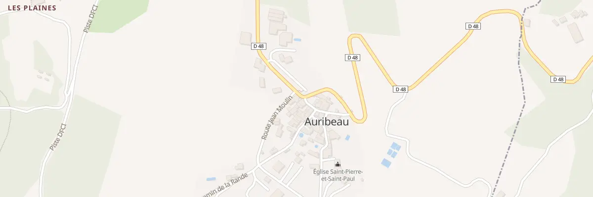 Plan du 4 L’Andruno à Auribeau