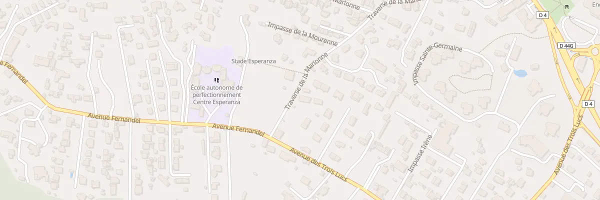 Plan du 12 Tsse de la Marionne à Marseille 12e Arrondissement