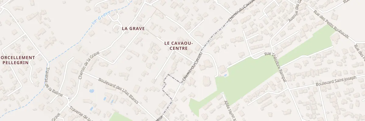 Plan du 78 Tsse Rene Richaud à Marseille 13e Arrondissement