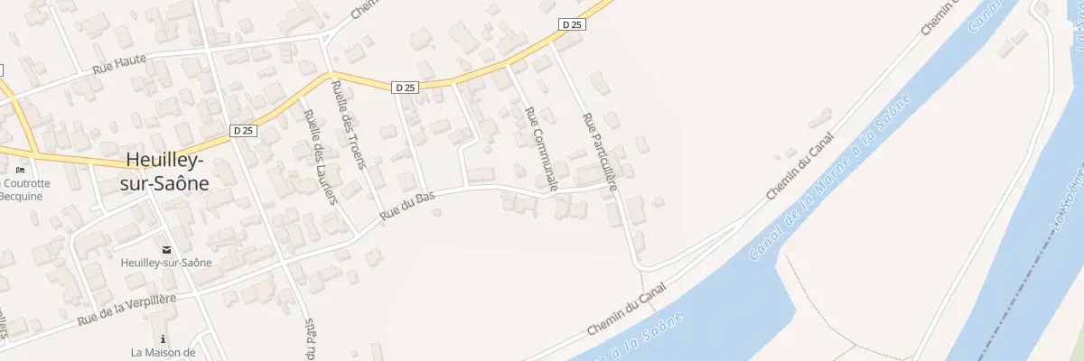 Plan du 31 Rue du Bas à Heuilley-sur-Saône