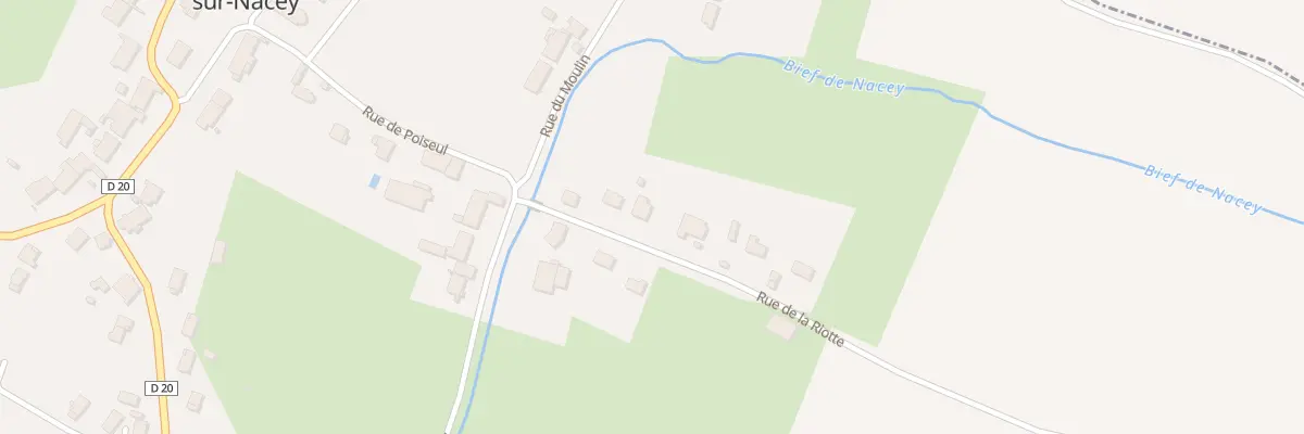 Plan du 5 Rue de la Riotte à Soissons-sur-Nacey