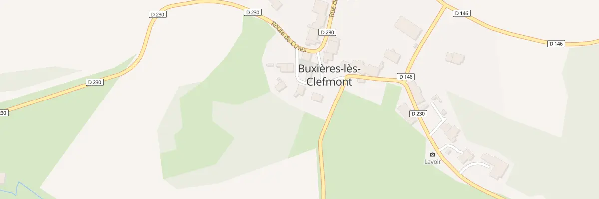 Plan du 3 Rue de l’Eglise à Buxières-lès-Clefmont