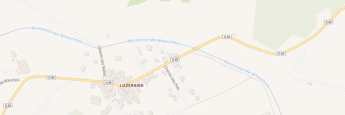 Plan du 5273 Hameau de Luzerand à Menglon