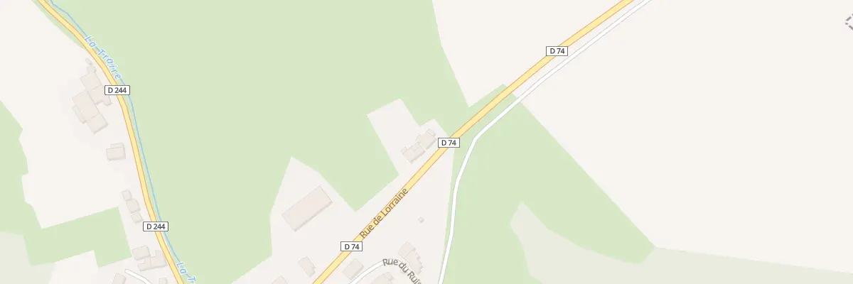 Plan du 9 Rue de Lorraine à Frécourt