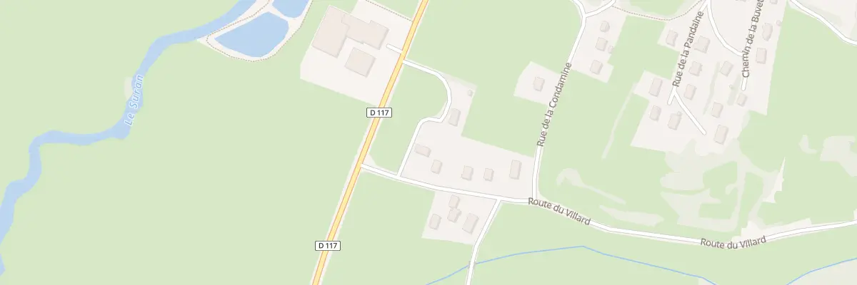 Plan du 3 Rte de Villard à Gigny