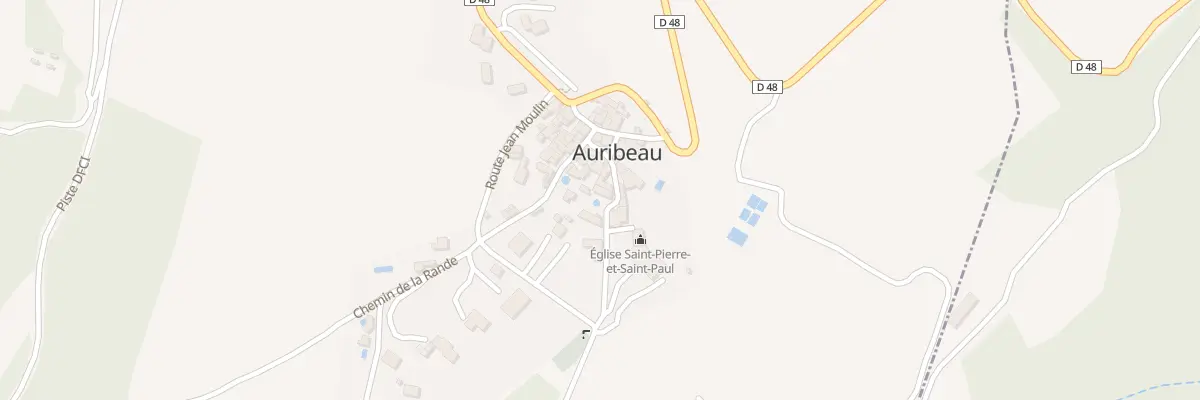 Plan du 61 Rue Saint Pierre à Auribeau