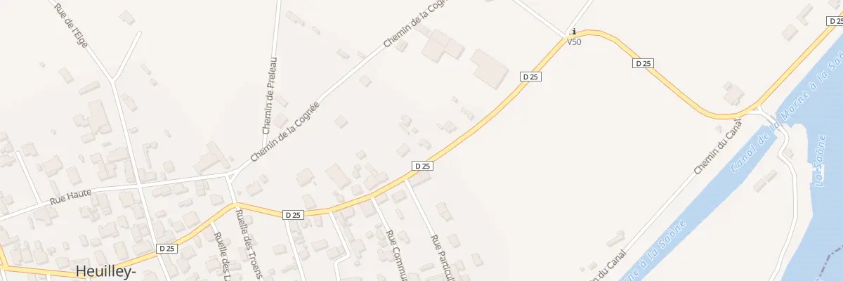 Plan du 43 Rue du Bois de Chy à Heuilley-sur-Saône