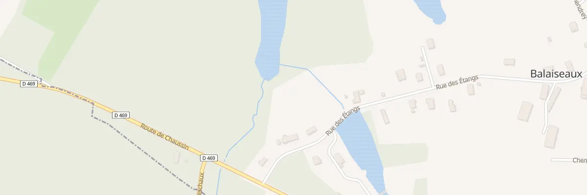 Plan du 6A Rue des Etangs à Balaiseaux