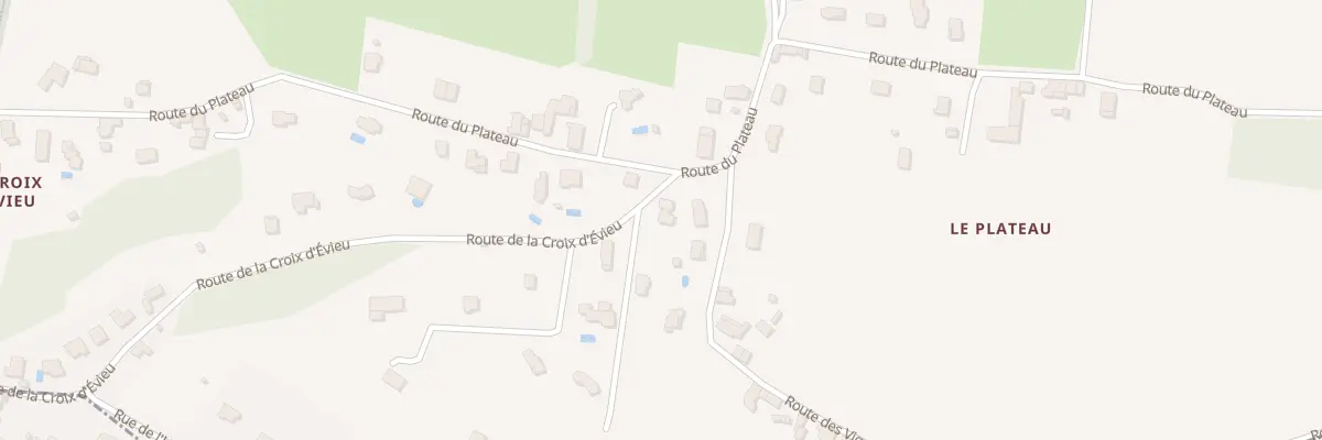 Plan du 5 Rte de la Croix d’Evieu à Saint-Clair-de-la-Tour