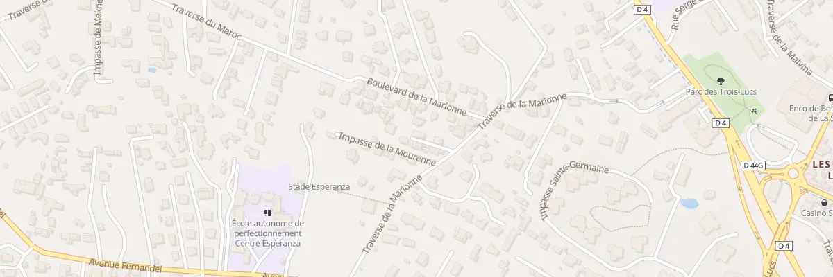 Plan du 27 Tsse de la Marionne à Marseille 12e Arrondissement