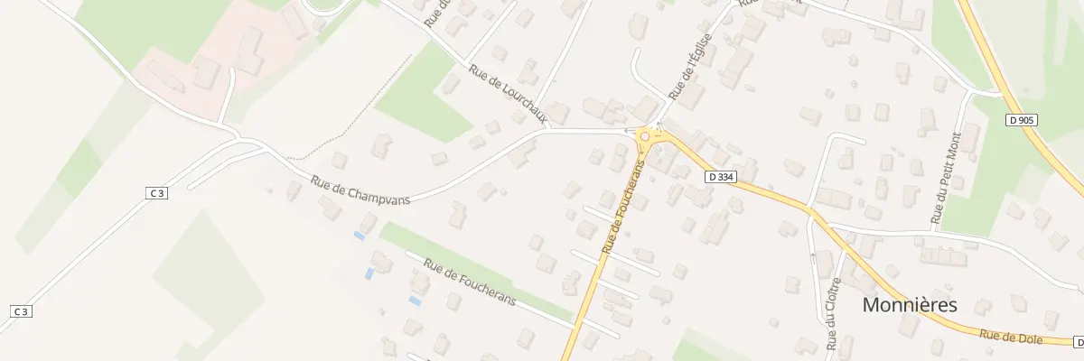 Plan du 5C Rue de Champvans à Monnières