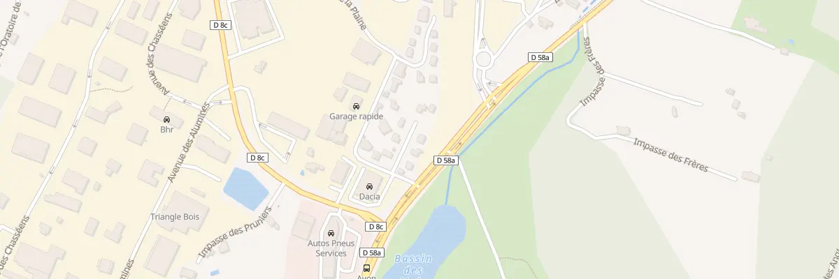 Plan du 9417 Che de la Plaine à Gardanne