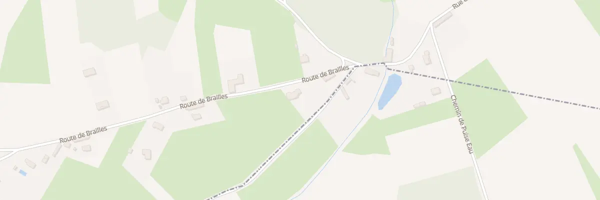 Plan du 957 Rte de Brailles à Vézeronce-Curtin