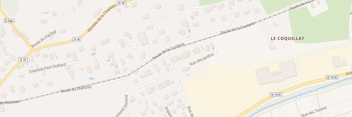 Plan du 165 Rue des Jardins à Saint-Clair-de-la-Tour