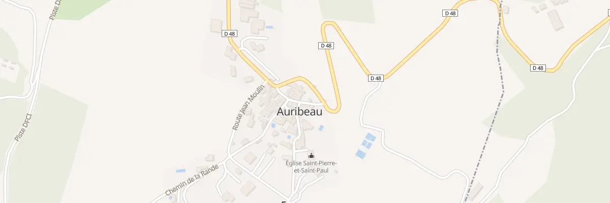 Plan du 5048 Grande Terre à Auribeau