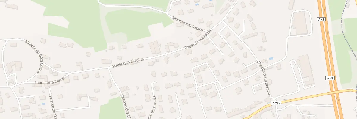 Plan du 182 Rte de Valfroide à Colombe