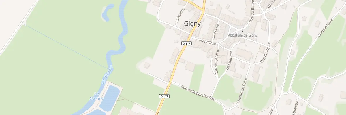 Plan du 28 Rte de Lons à Gigny