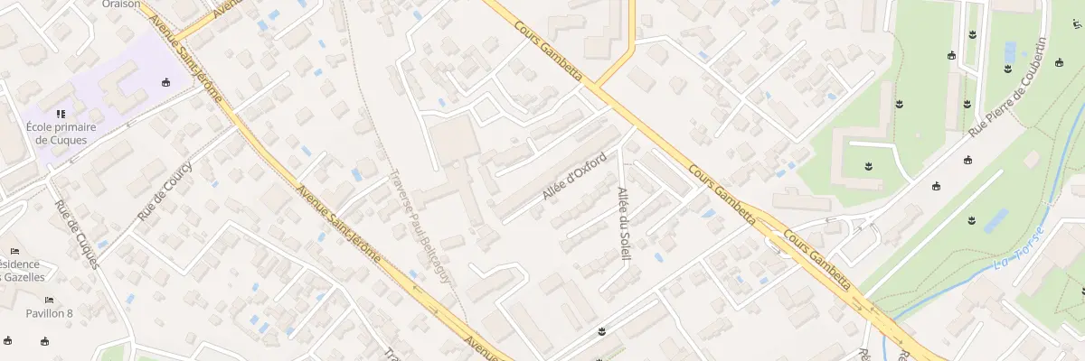 Plan du 10 Res Sainte Anne Rue d’Oxford à Aix-en-Provence