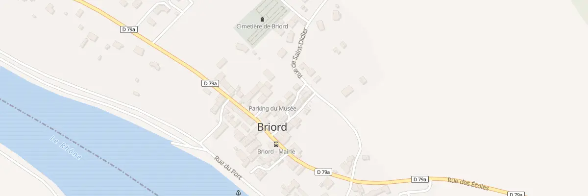 Plan du 73 Rue du Monument à Briord