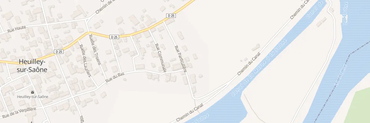 Plan du 15 Rue Particulière à Heuilley-sur-Saône