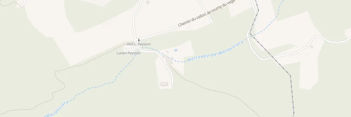 Plan du 341 Che La Font de Jean de Martin à Auribeau