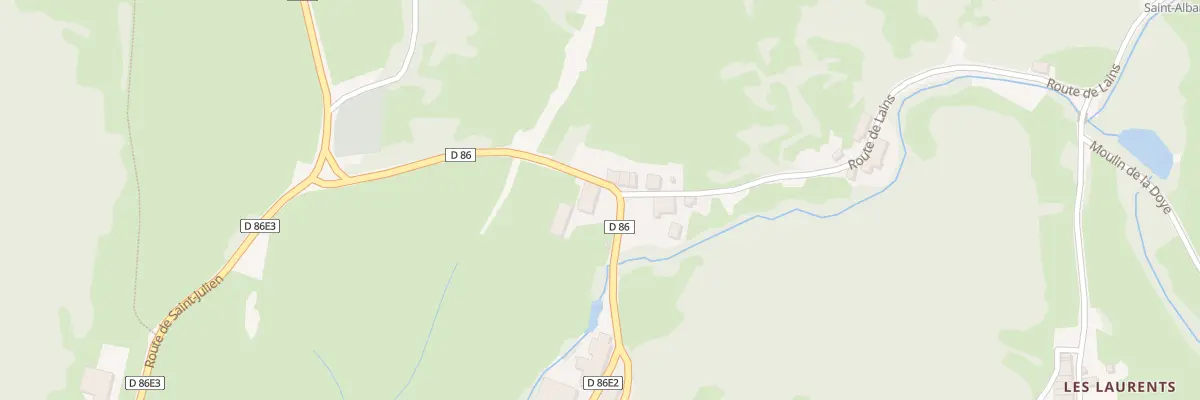 Plan du 5074 Rue du Petit Montagna à Montlainsia