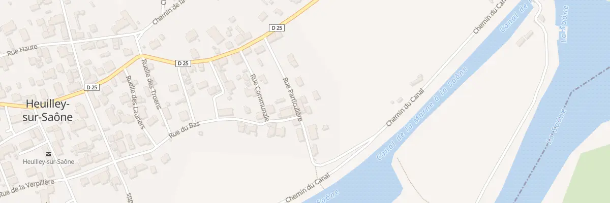Plan du 11 Rue Particulière à Heuilley-sur-Saône