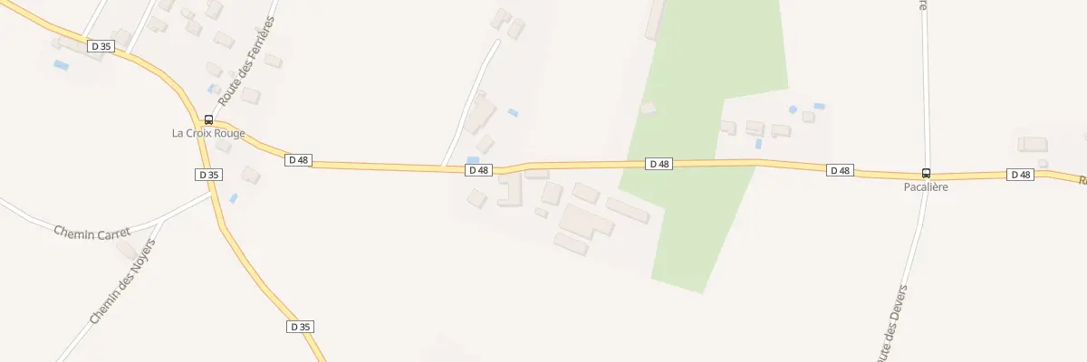 Plan du 296 Rte de Bivan à L’Albenc