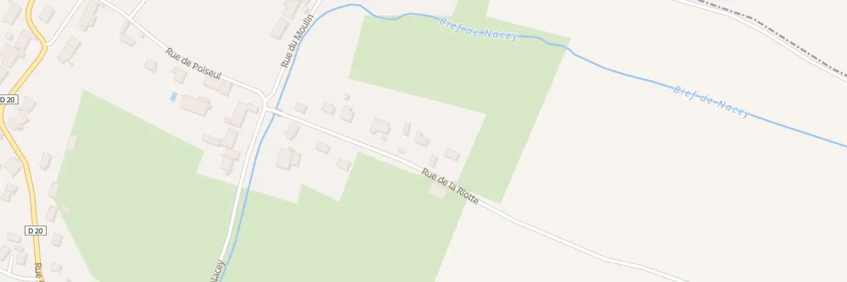 Plan du 9 Rue de la Riotte à Soissons-sur-Nacey