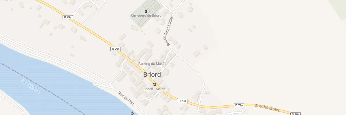 Plan du 84 Rue du Monument à Briord