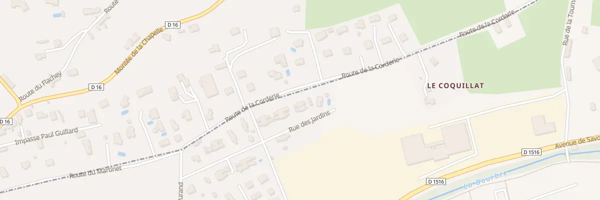 Plan du 845 Rte de la Corderie à Saint-Clair-de-la-Tour