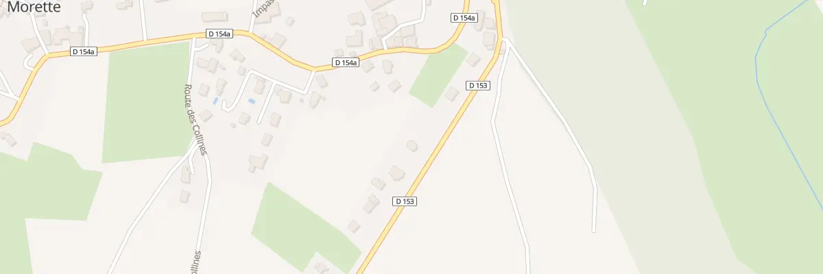 Plan du 459 Grand Chemin Royal à Morette