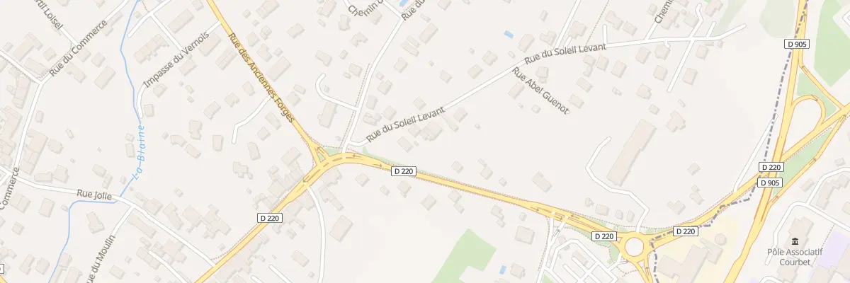 Plan du 2B Rue du Soleil Levant à Foucherans