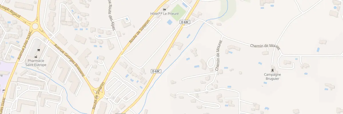 Plan du 552 Rte des Pinchinats à Aix-en-Provence