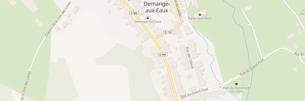 Plan du 53 Gr La Grande Rue à Demange-Baudignécourt