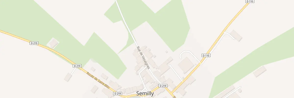 Plan du 12 Rue de Vesaignes à Semilly