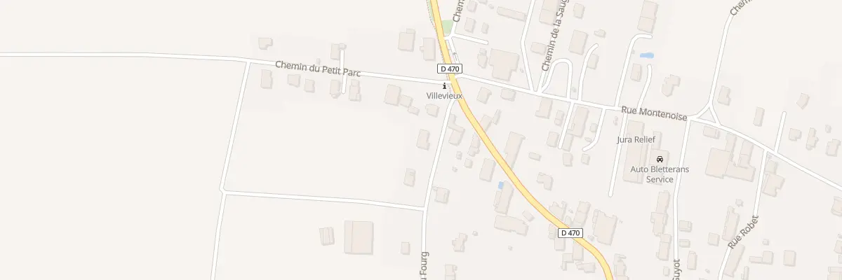 Plan du 66 Rue du Champ du Fourg à Villevieux