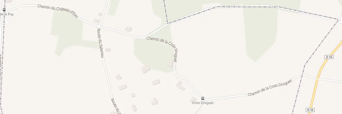 Plan du 435 Che de la Croix Droguet à La Chapelle-de-la-Tour