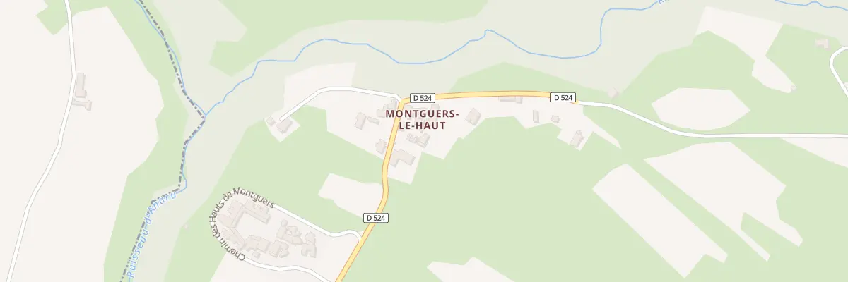 Plan du 5008 Montguers Haut à Montguers