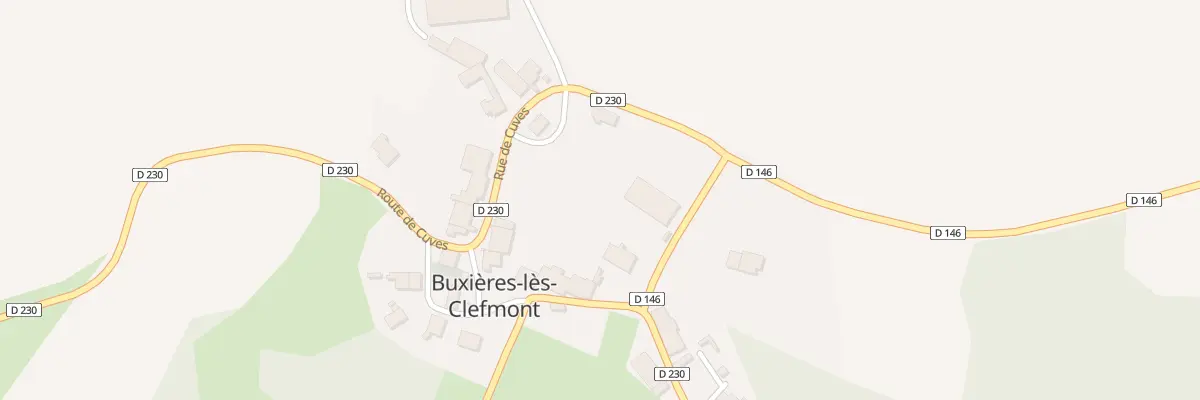 Plan du 5 Rue de la Liberte à Buxières-lès-Clefmont
