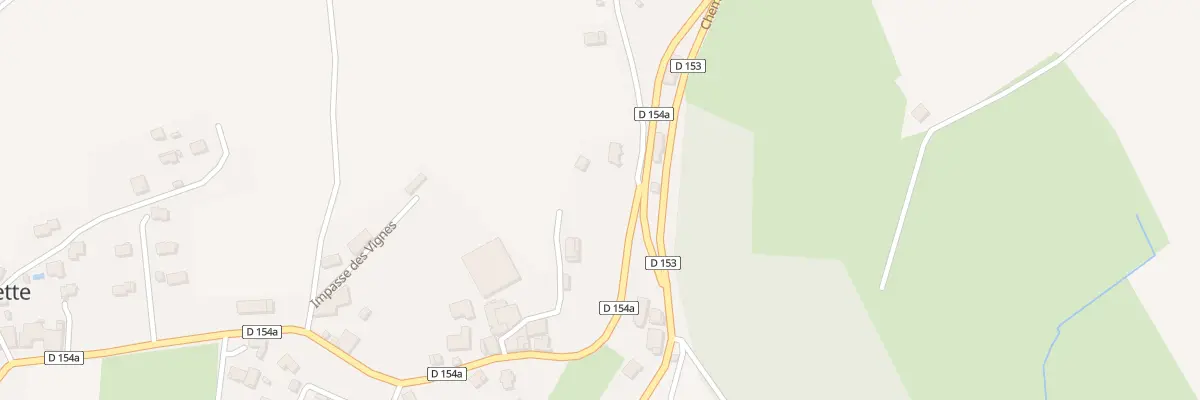 Plan du 226 Rte de Chatain à Morette