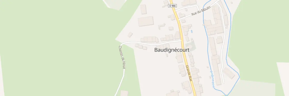 Plan du 7 Rue de France à Demange-Baudignécourt