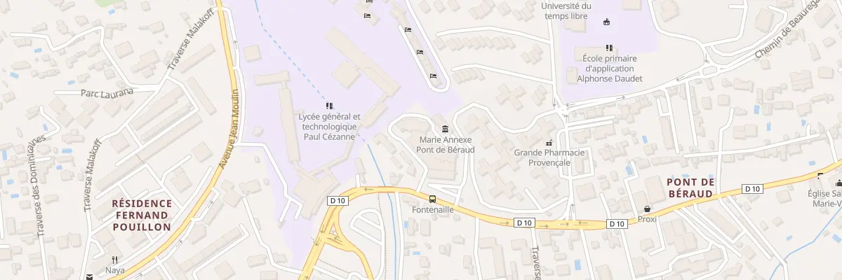 Plan du 27 Av Jean et Marcel Fontenaille à Aix-en-Provence