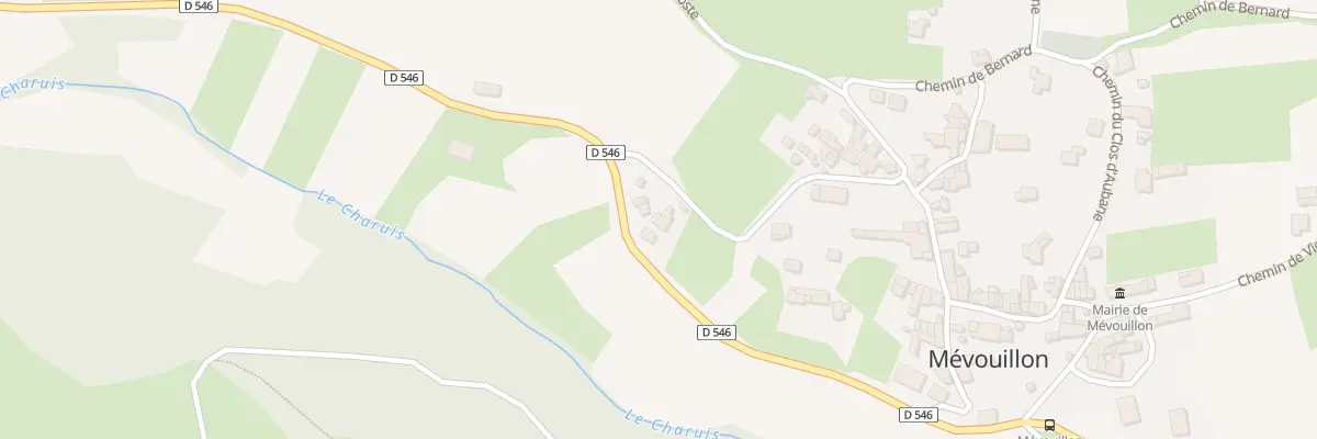 Plan du 5041 Bladier à Mévouillon