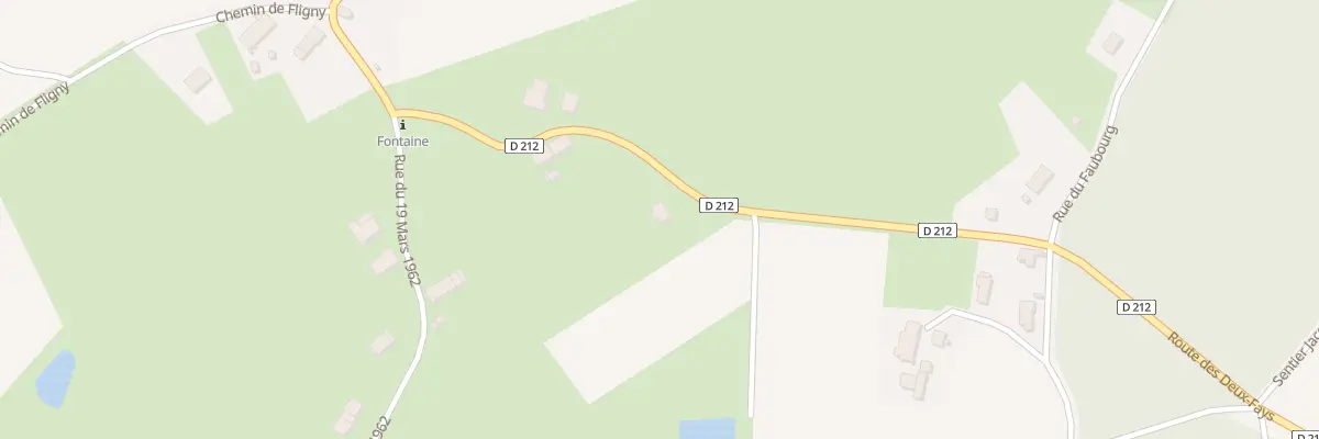 Plan du 5 Rue de la Fontaine à Sergenaux