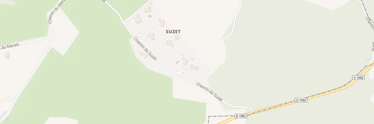 Plan du 365A Che du Suzet à Cras