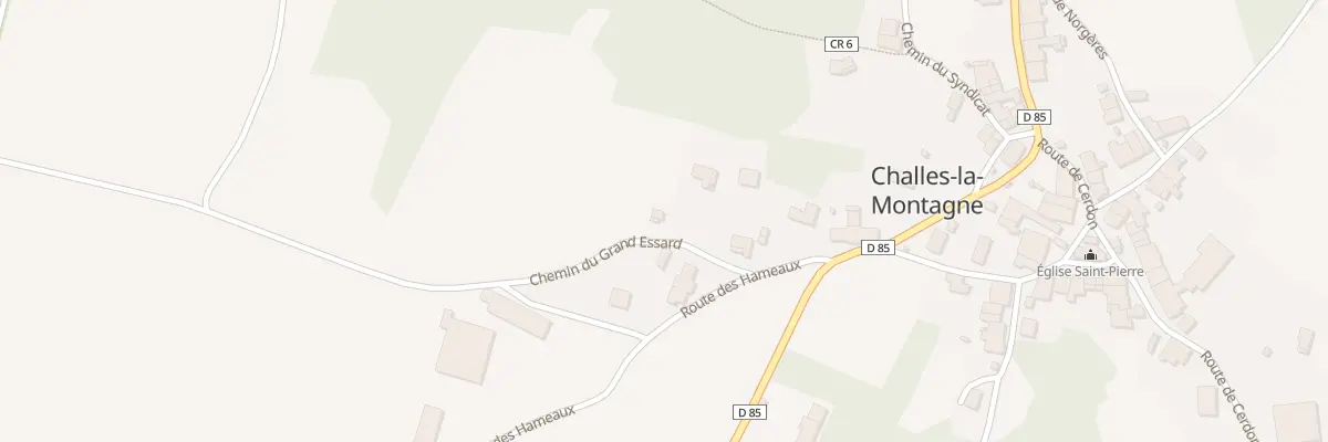 Plan du 5078 Che du Grand Essard à Challes-la-Montagne